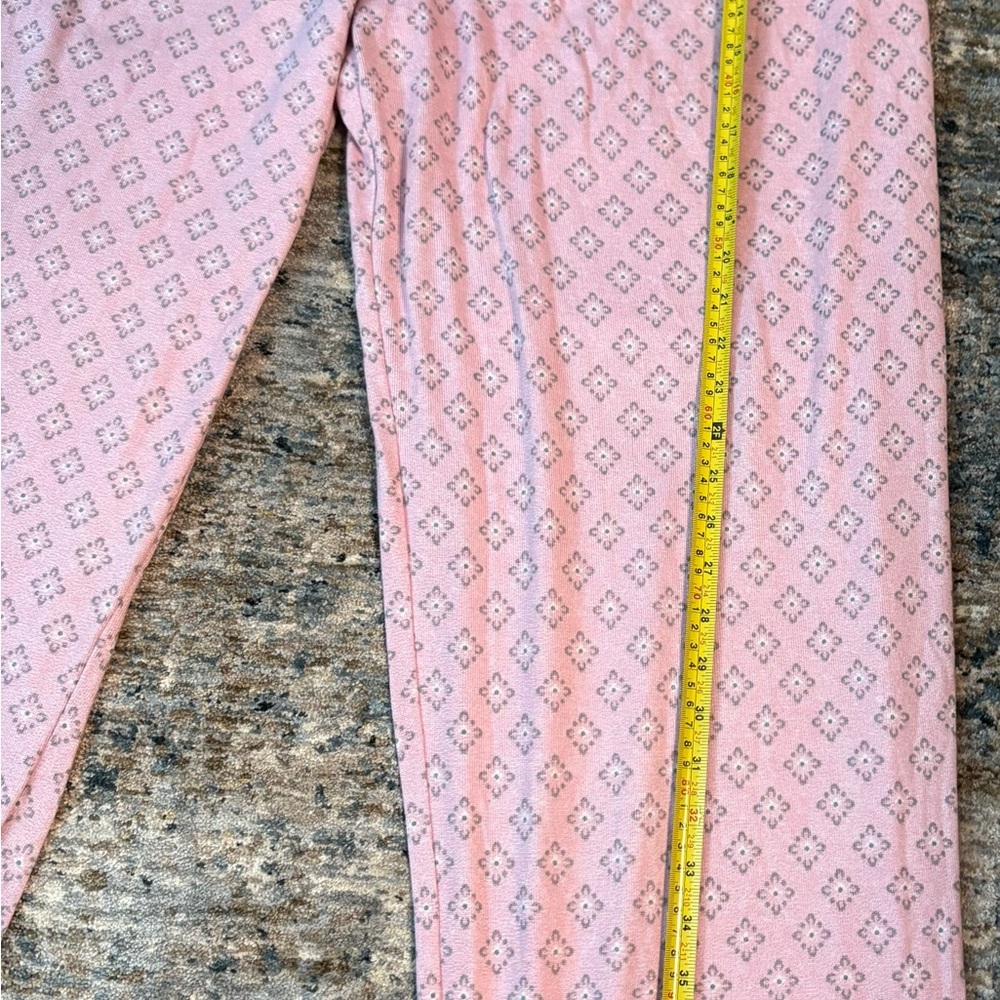 Cuddl Duds Pink and Gray Pajama Set - Picture 12 of 15